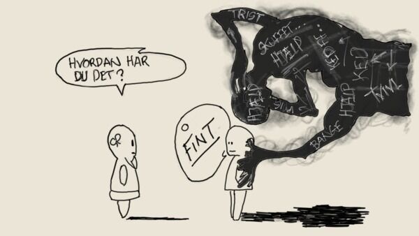 indebrændt, indelukket, indadvendt - Hvad er forskellen?